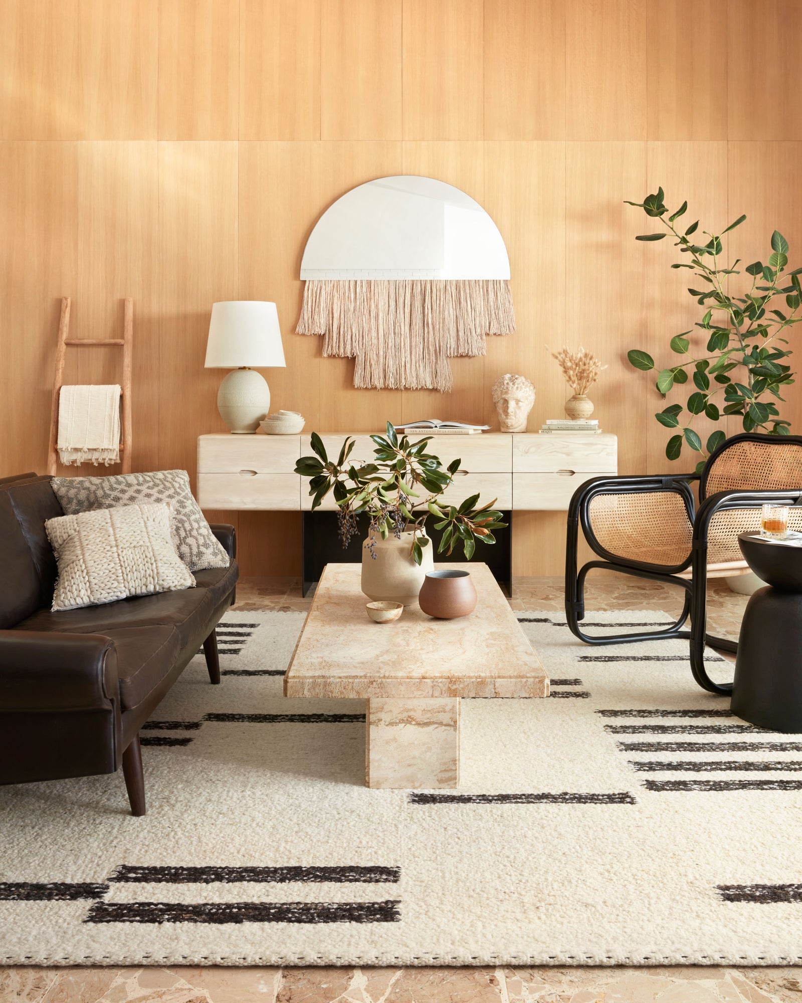 Roman Natural / Bark — a Loloi rug at Laurie Yapp Home.