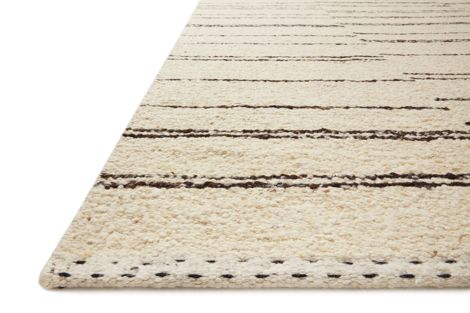 Roman Natural / Charcoal — a Loloi rug at Laurie Yapp Home.