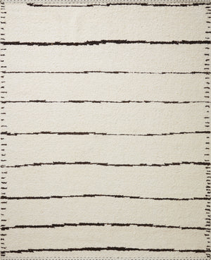 Roman Ivory / Black — a Loloi rug at Laurie Yapp Home.