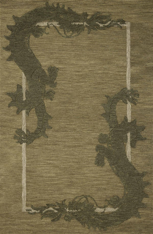 Romi Green / Forest — a Loloi rug at Laurie Yapp Home.