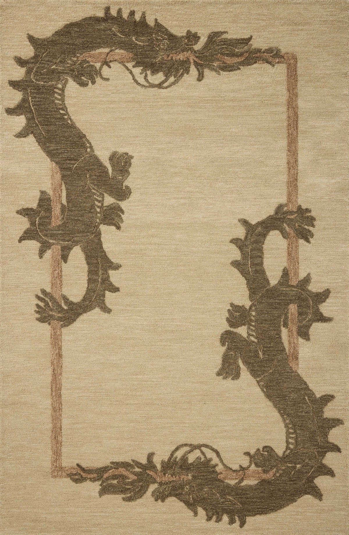 Romi Natural / Olive — a Loloi rug at Laurie Yapp Home.