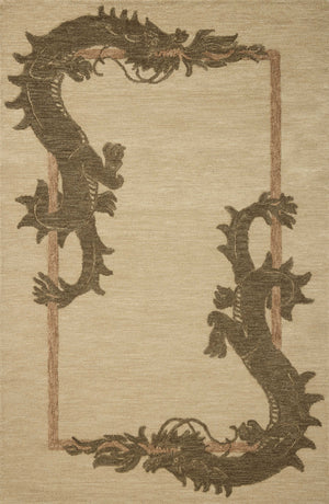 Romi Natural / Olive — a Loloi rug at Laurie Yapp Home.