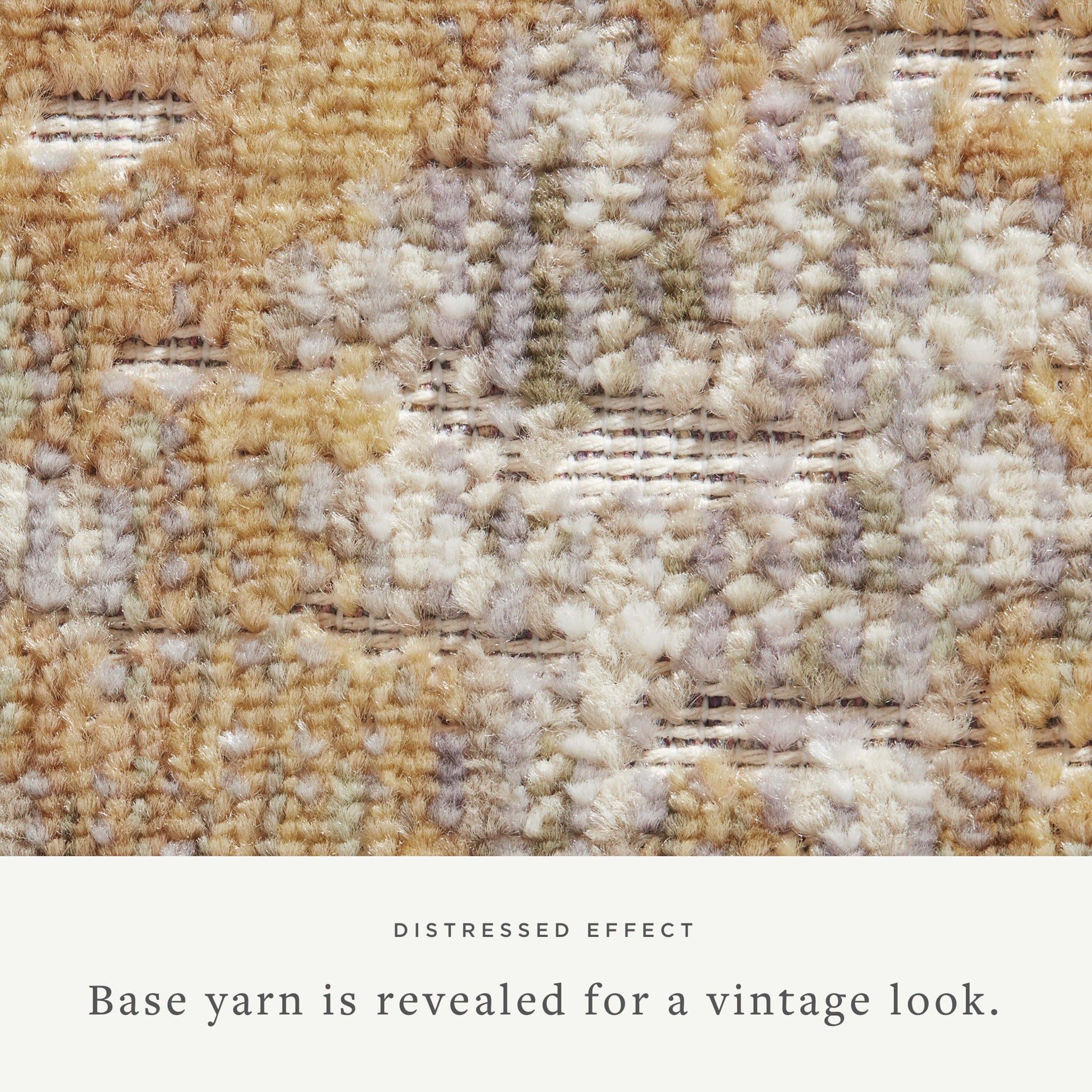 Rosemarie Gold / Sand shown from a different angle to reveal its pattern.