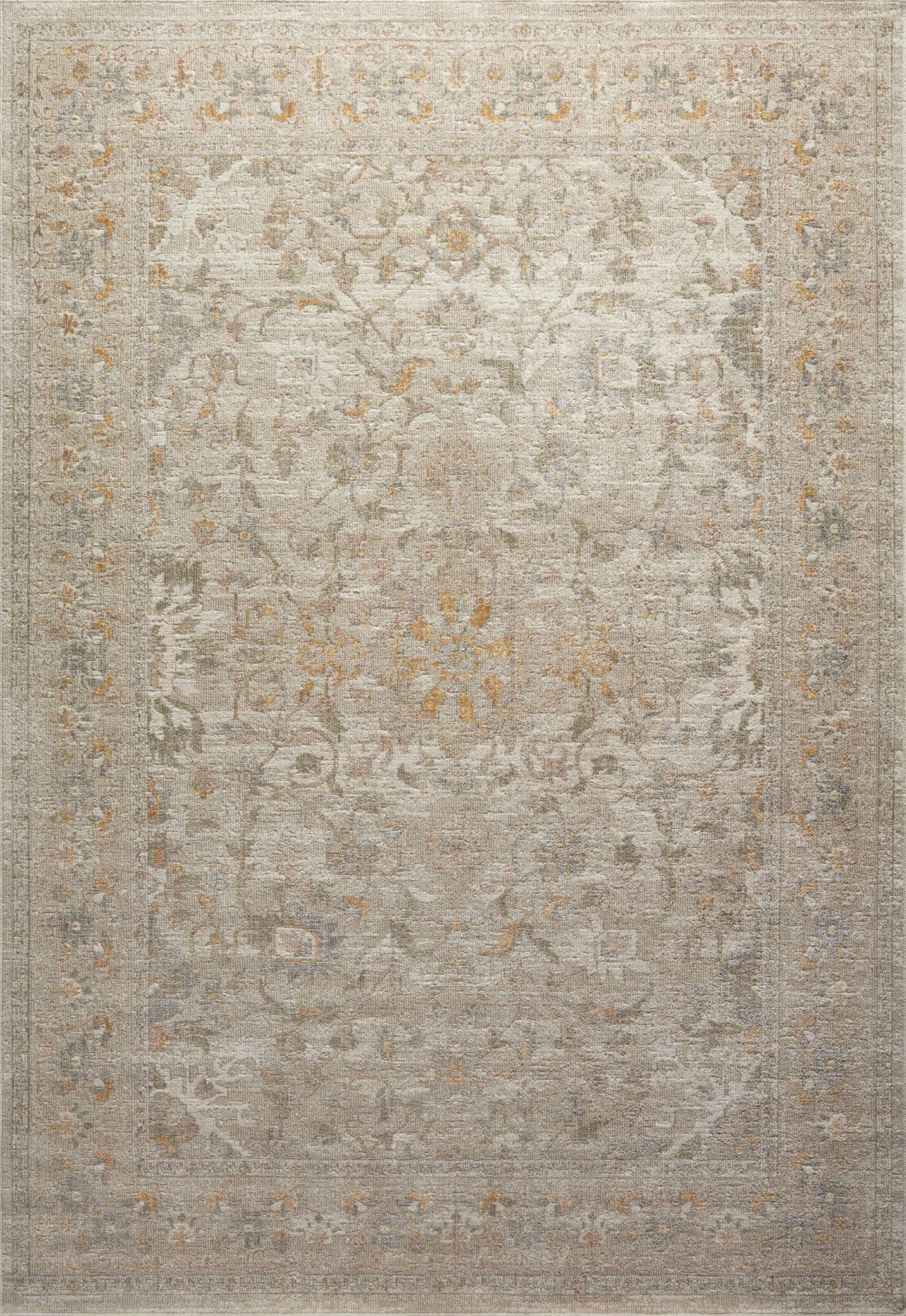 Rosemarie Ivory / Natural — a Loloi rug at Laurie Yapp Home.