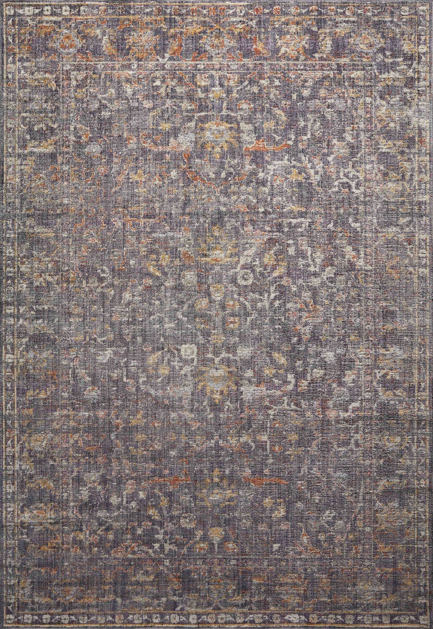 Rosemarie Graphite / Multi — a Loloi rug at Laurie Yapp Home.