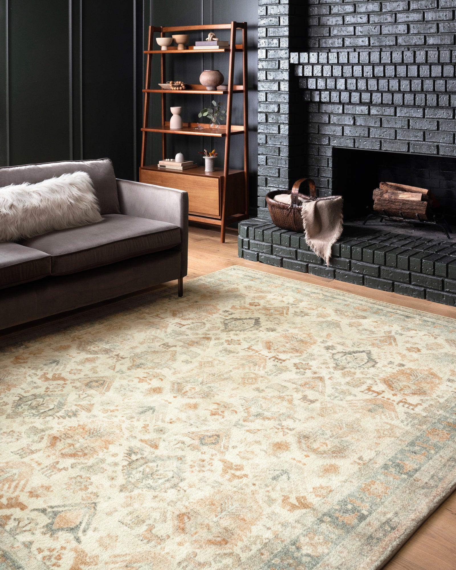 Rosette Beige / Multi — a Loloi rug at Laurie Yapp Home.