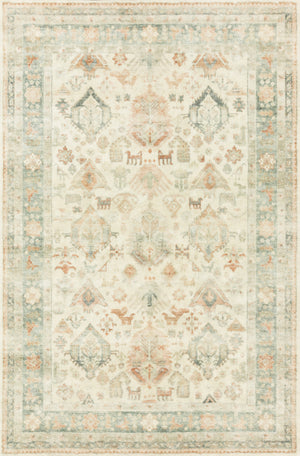 Rosette Beige / Multi — a Loloi rug at Laurie Yapp Home.
