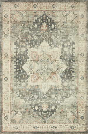 Rosette Slate / Ivory — a Loloi rug at Laurie Yapp Home.