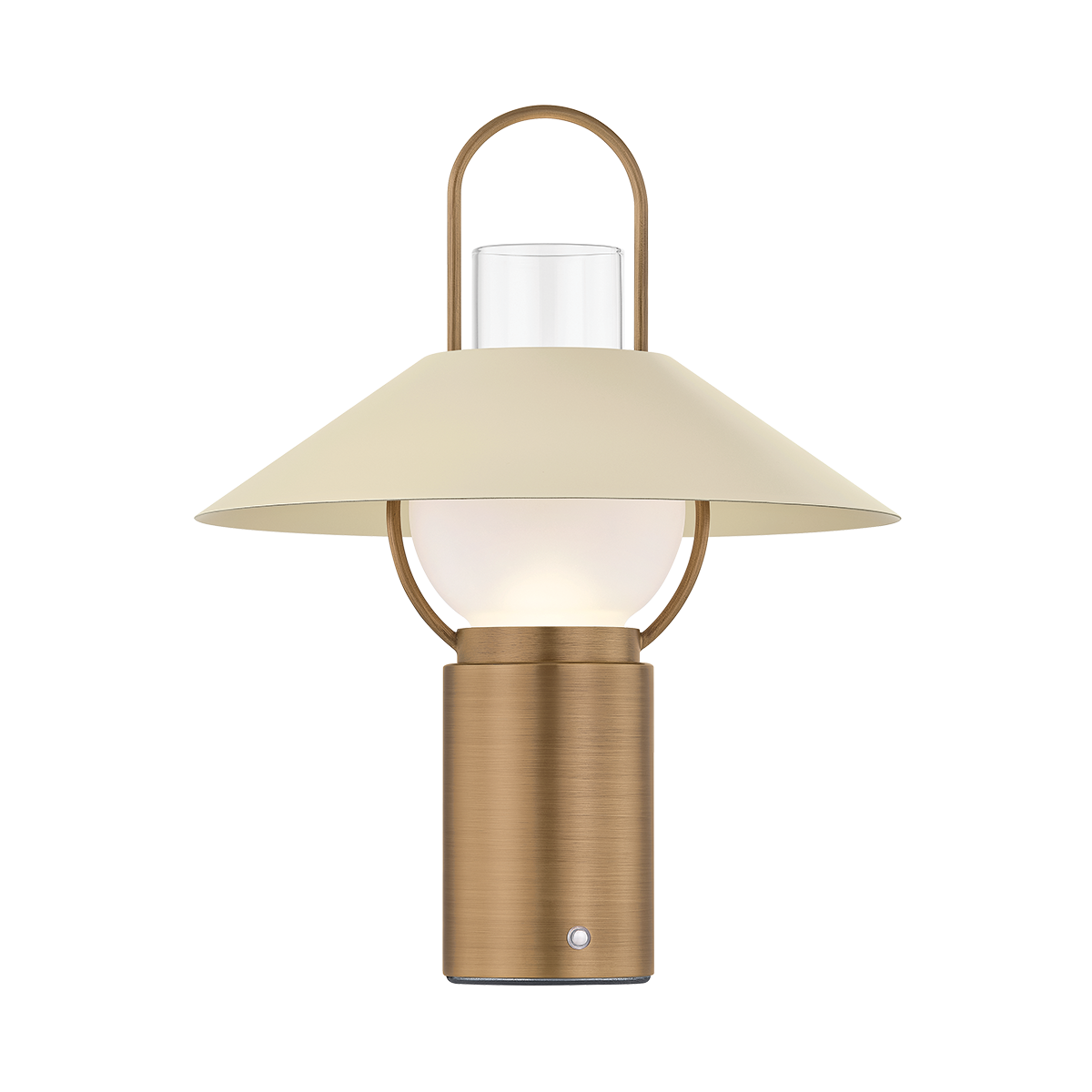 Kindle Rechargeable Table Lamp — a Troy table lamp for living rooms, entries, and bedrooms at Laurie Yapp Home.