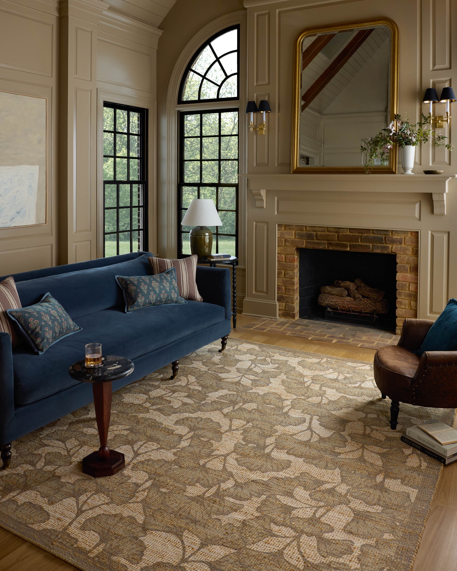 Rue Olive / Sage — a Loloi rug at Laurie Yapp Home.