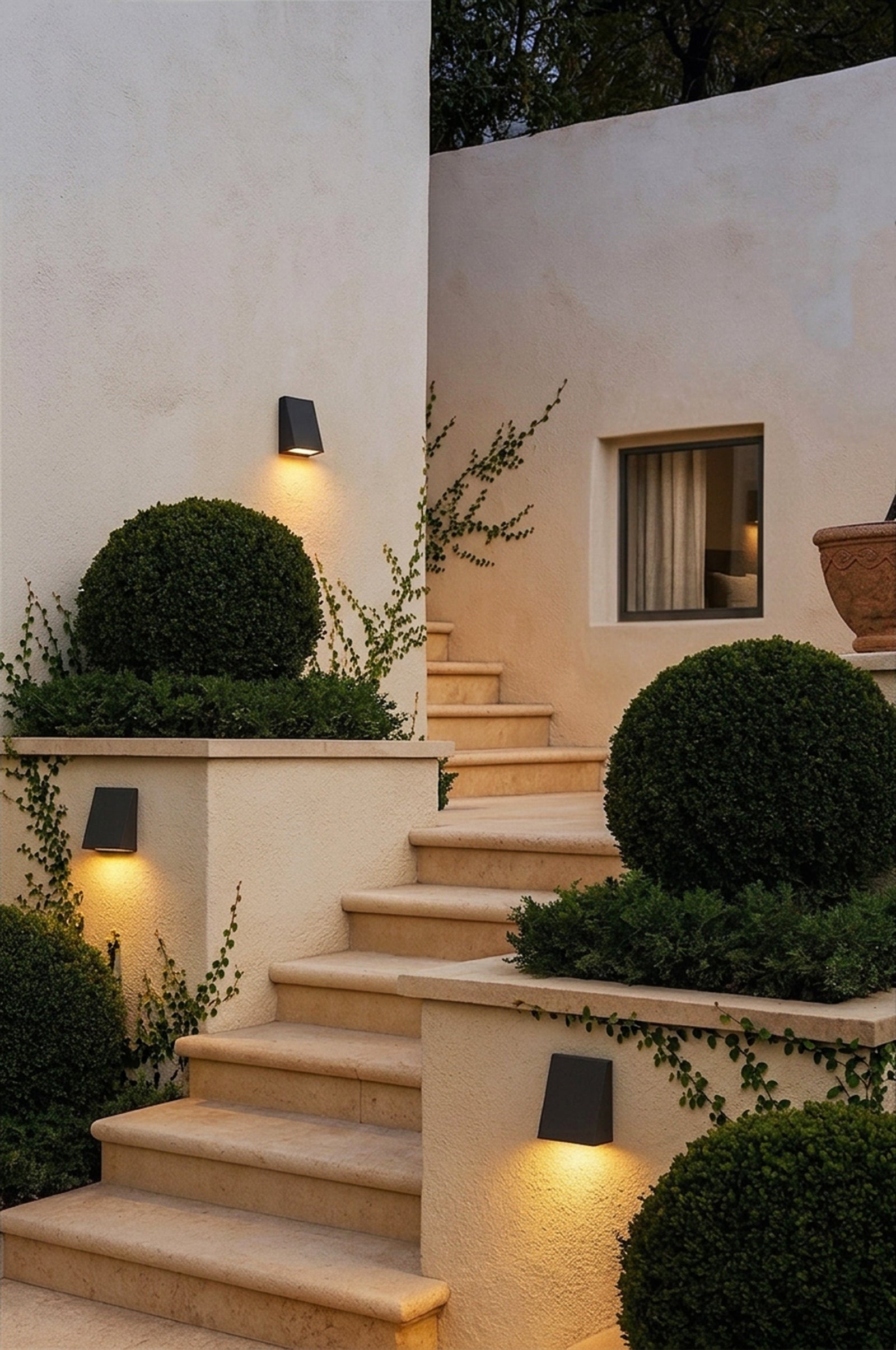Roy Exterior Wall Sconce 6.25" — a Troy wall sconce for bathrooms, hallways, and living rooms at Laurie Yapp Home.