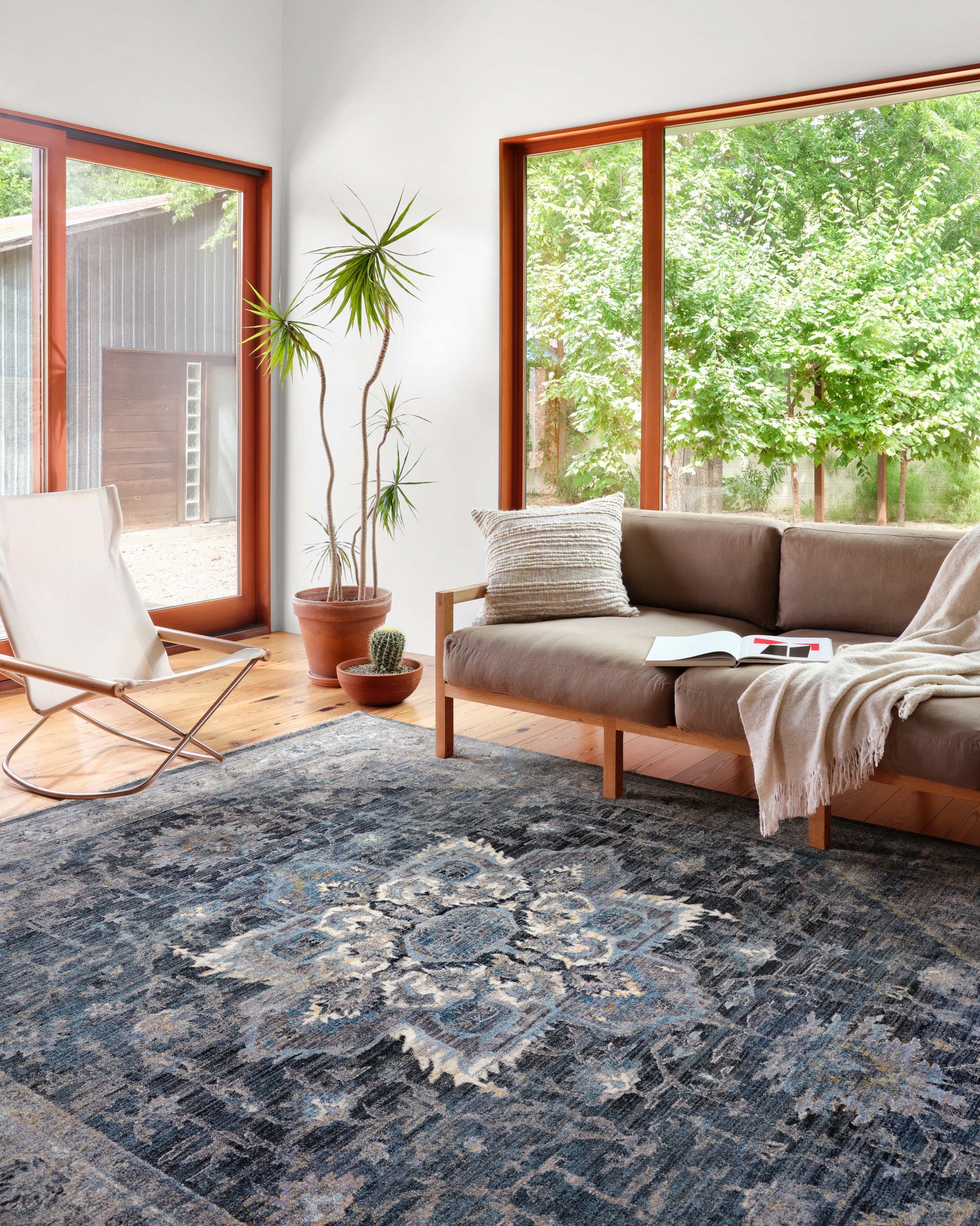 Samra Denim / Grey — a Loloi rug at Laurie Yapp Home.