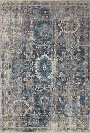 Samra Grey / Multi — a Loloi rug at Laurie Yapp Home.