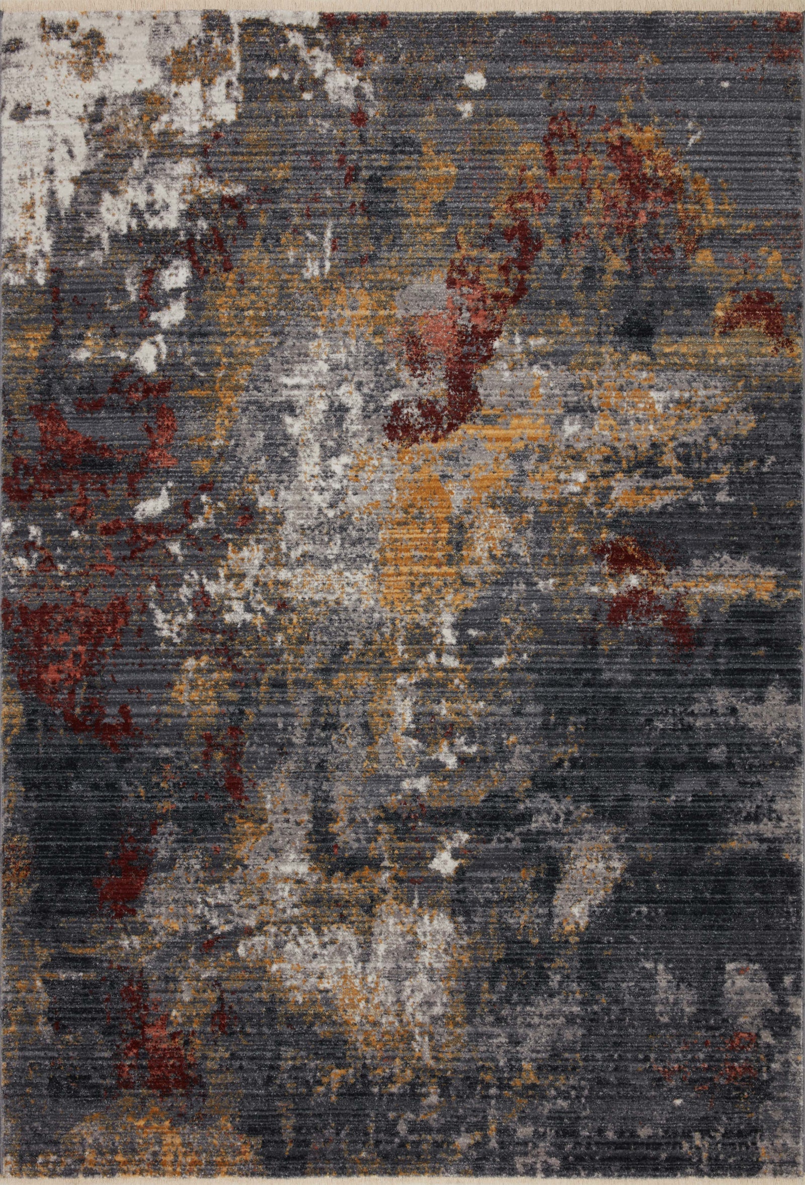 Samra Dk. Grey / Spice — a Loloi rug at Laurie Yapp Home.