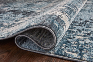 Samra Charcoal / Sky shown from a different angle to reveal its pattern.
