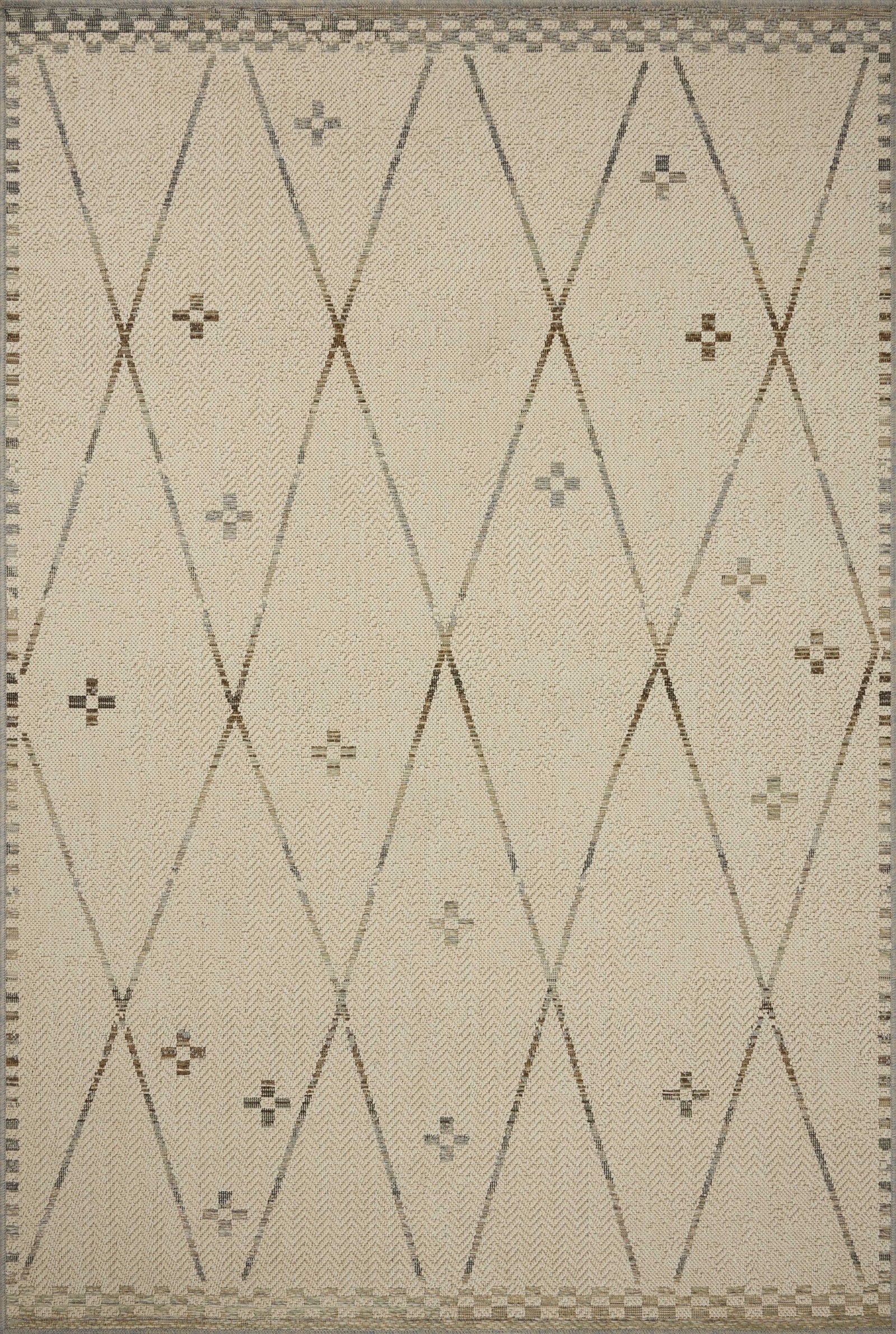 Saylor Ivory / Pebble — a Loloi rug at Laurie Yapp Home.