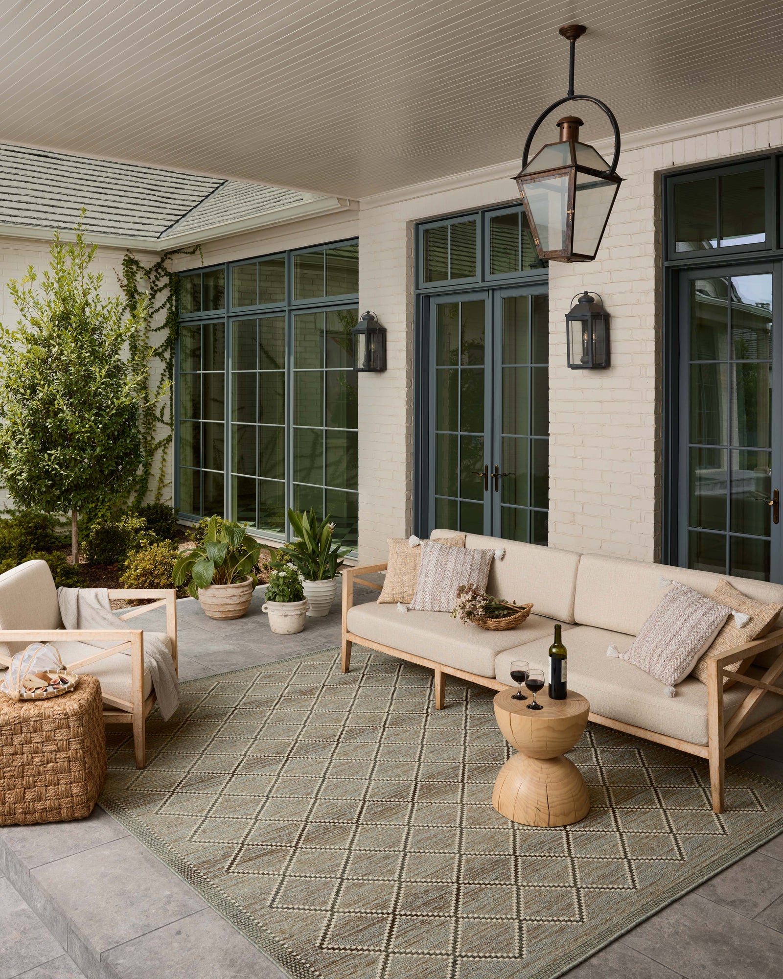 Saylor Stone / Ivory — a Loloi rug at Laurie Yapp Home.