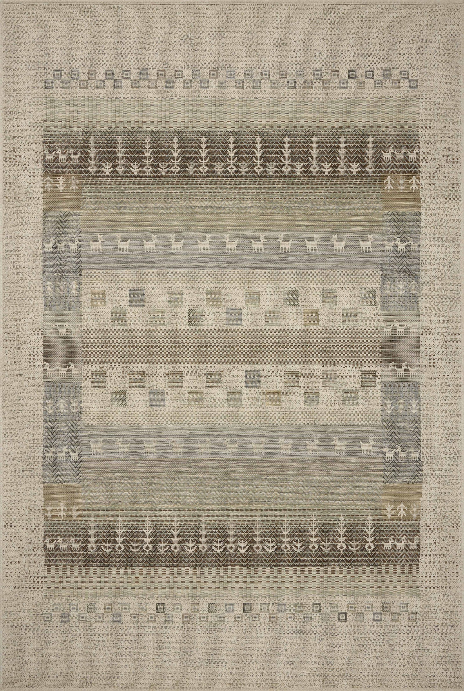 Saylor Ivory / Earth — a Loloi rug at Laurie Yapp Home.