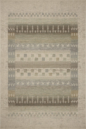 Saylor Ivory / Earth — a Loloi rug at Laurie Yapp Home.