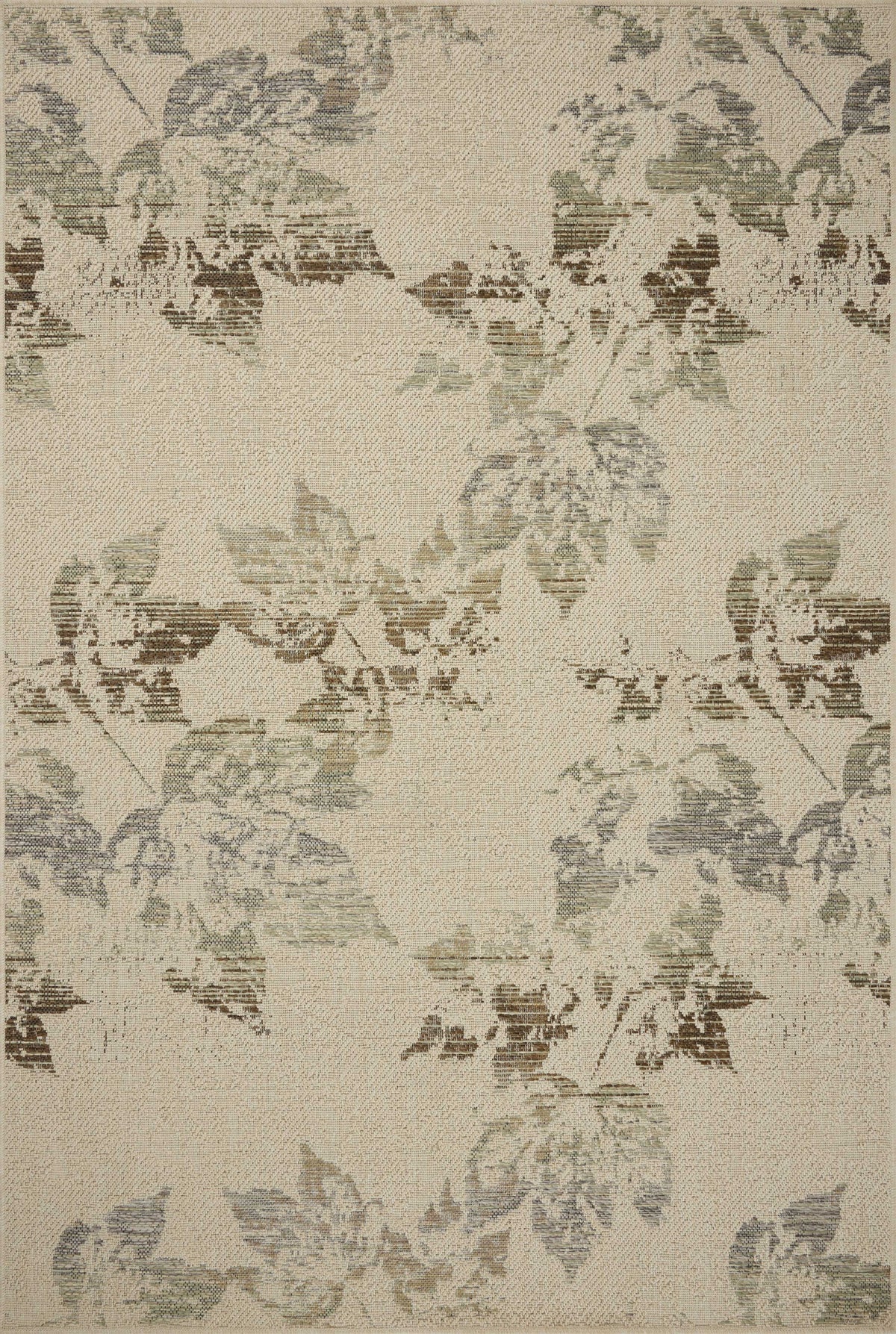 Saylor Ivory / Bark — a Loloi rug at Laurie Yapp Home.