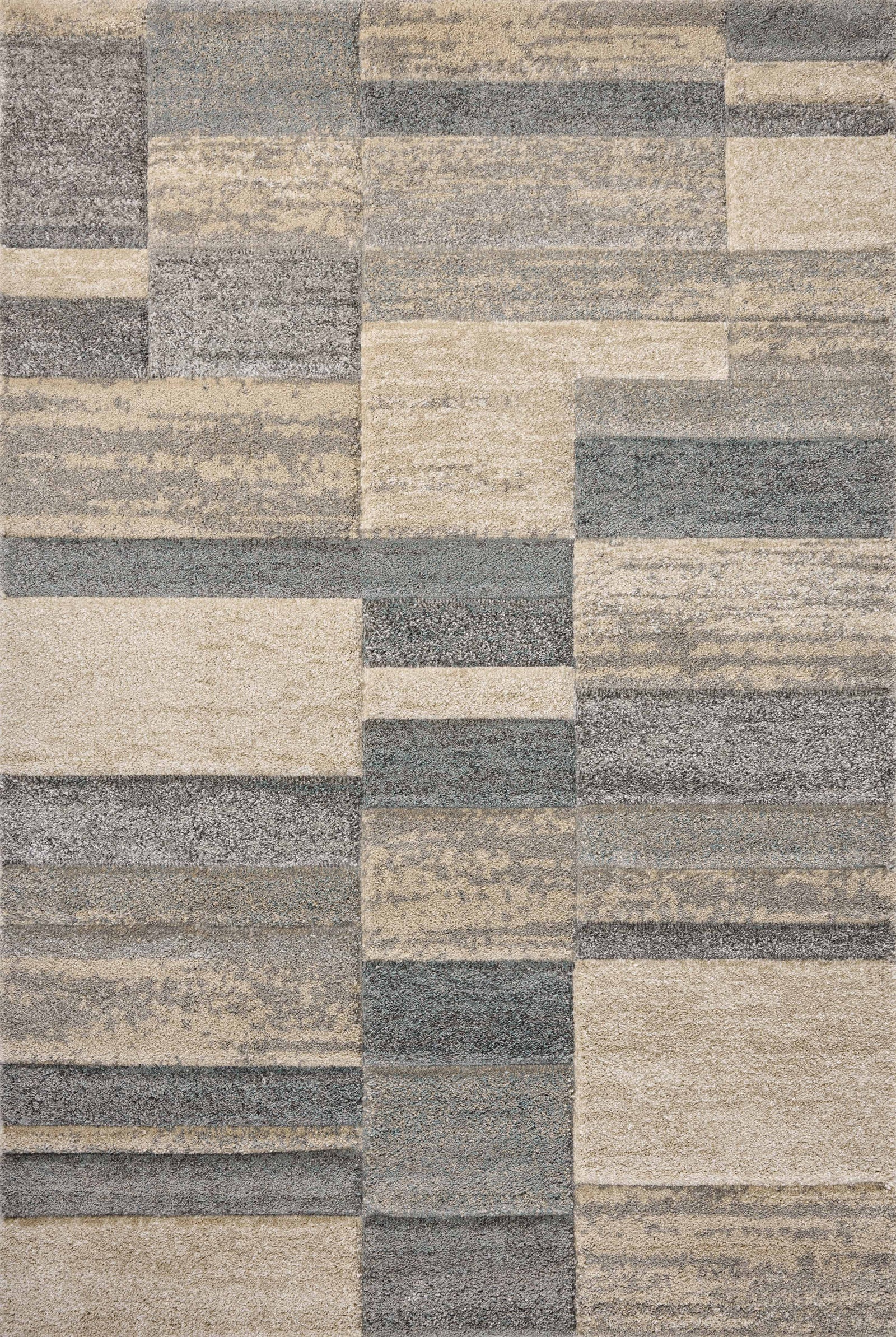 Silas Slate / Sand — a Loloi rug at Laurie Yapp Home.