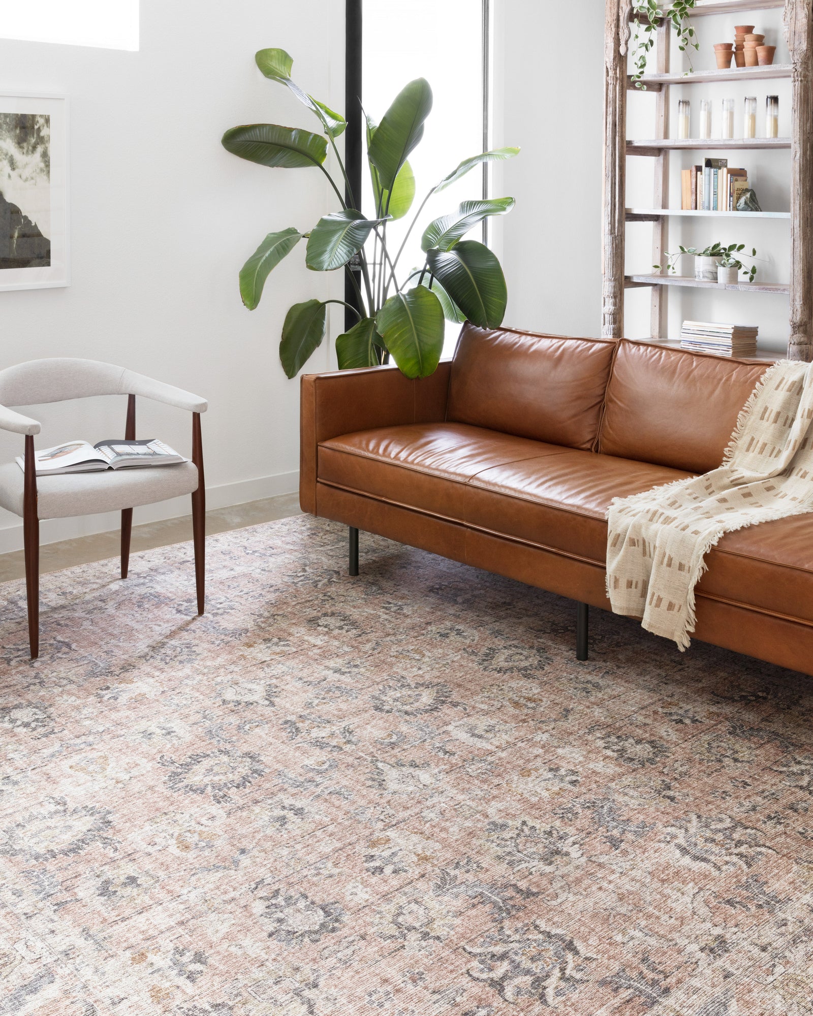 Skye Blush / Grey — a Loloi rug at Laurie Yapp Home.