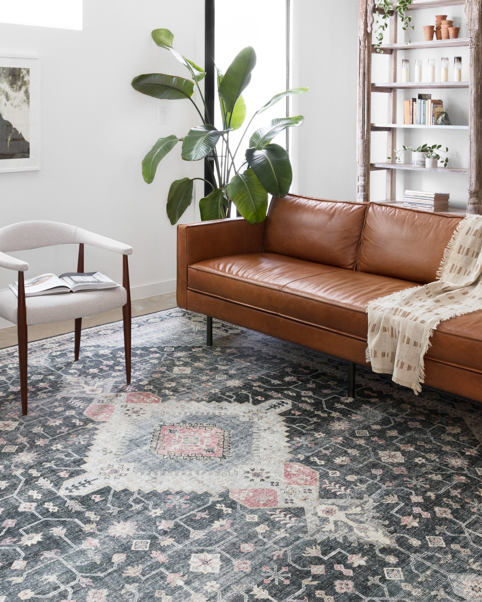 Skye Charcoal / Multi — a Loloi rug at Laurie Yapp Home.