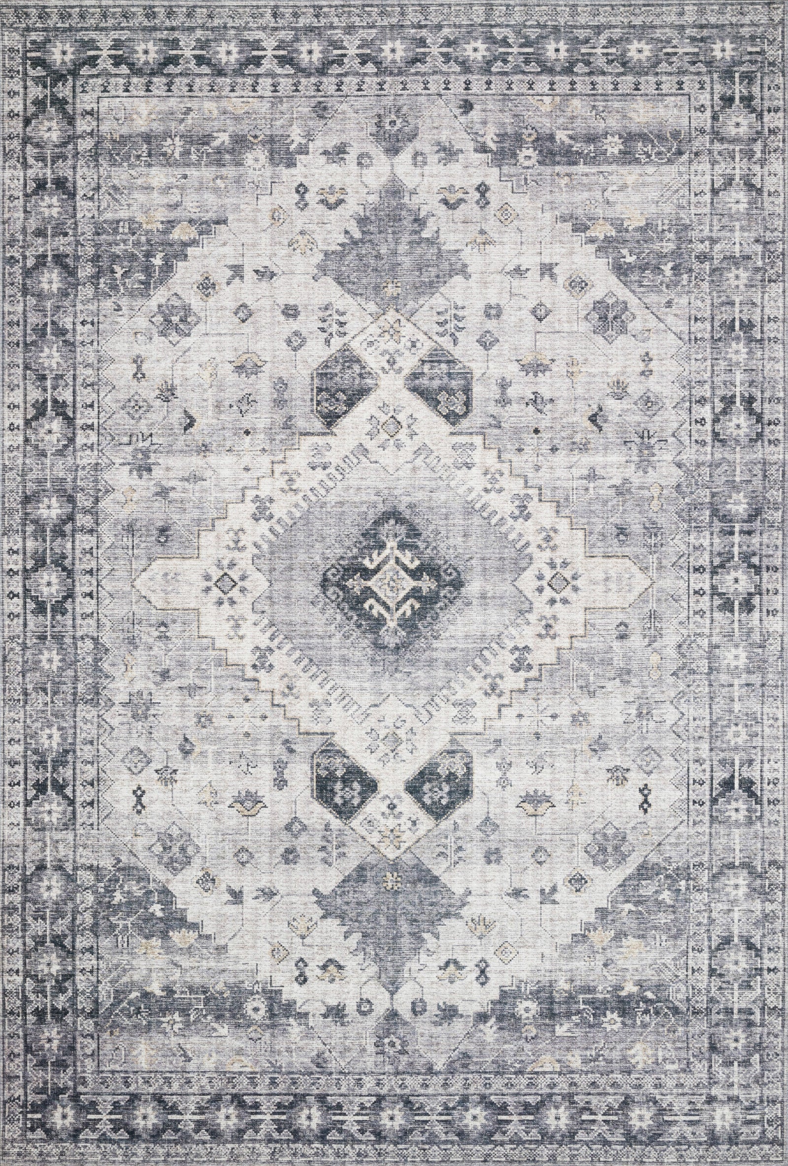 Skye Silver / Grey — a Loloi rug at Laurie Yapp Home.