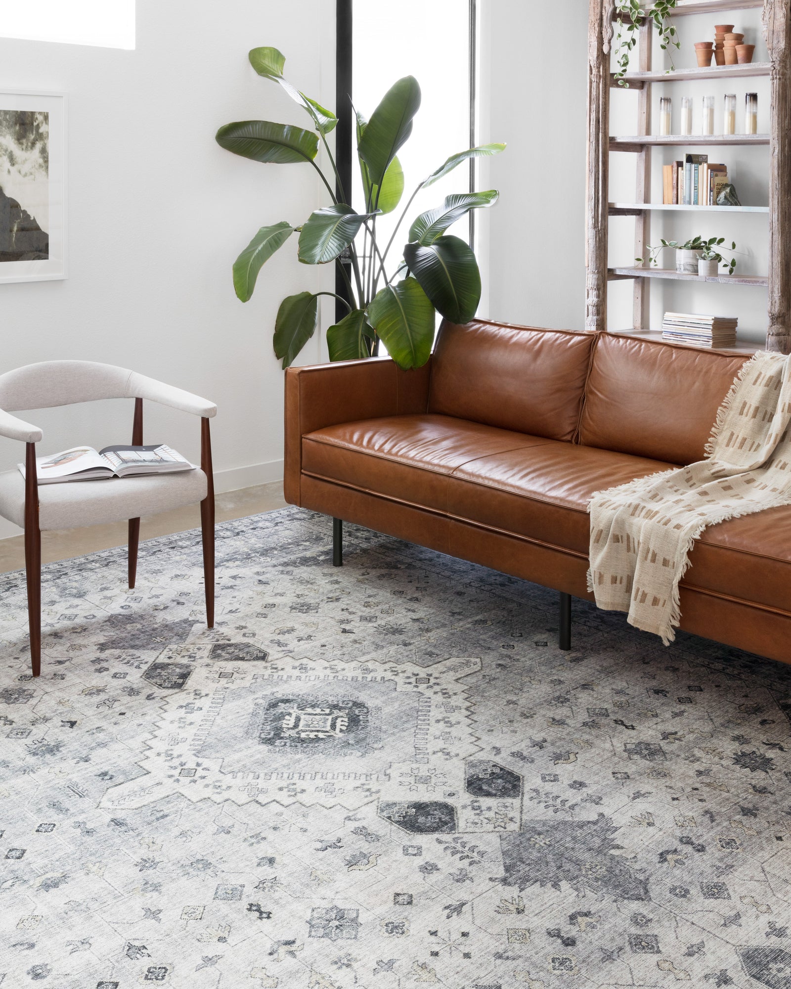 Skye Silver / Grey — a Loloi rug at Laurie Yapp Home.