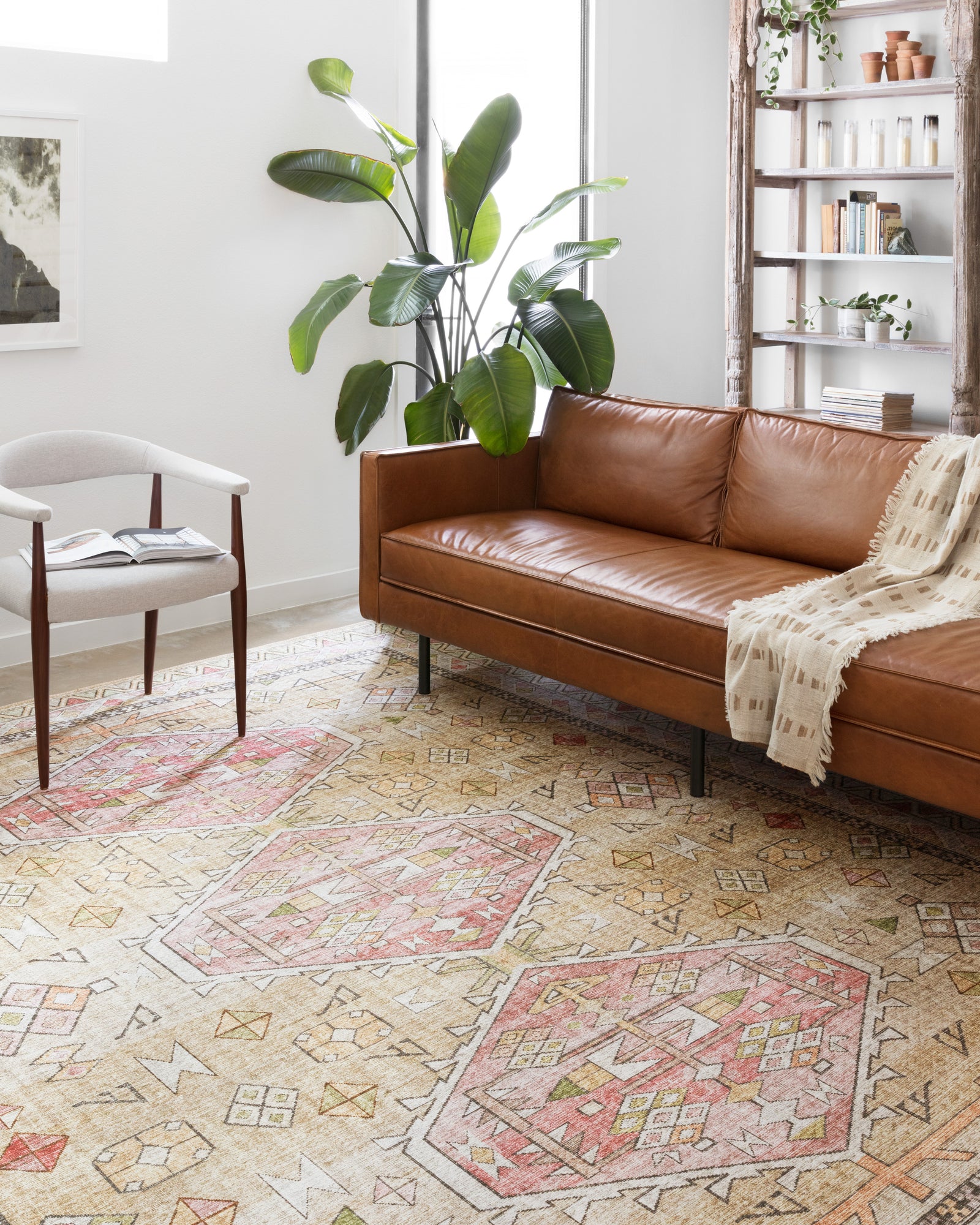 Skye Gold / Blush — a Loloi rug at Laurie Yapp Home.
