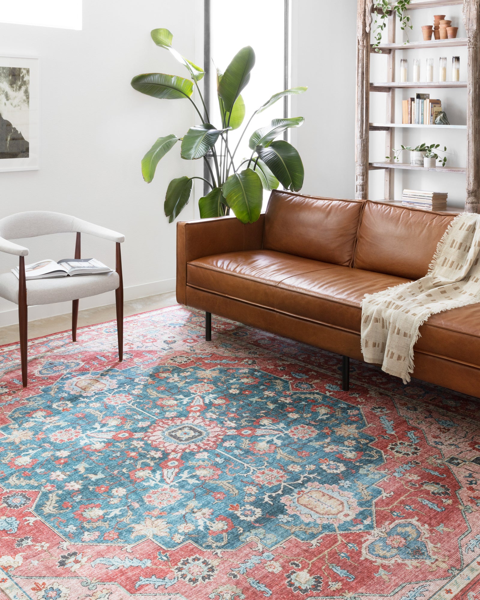 Skye Brick / Ocean — a Loloi rug at Laurie Yapp Home.