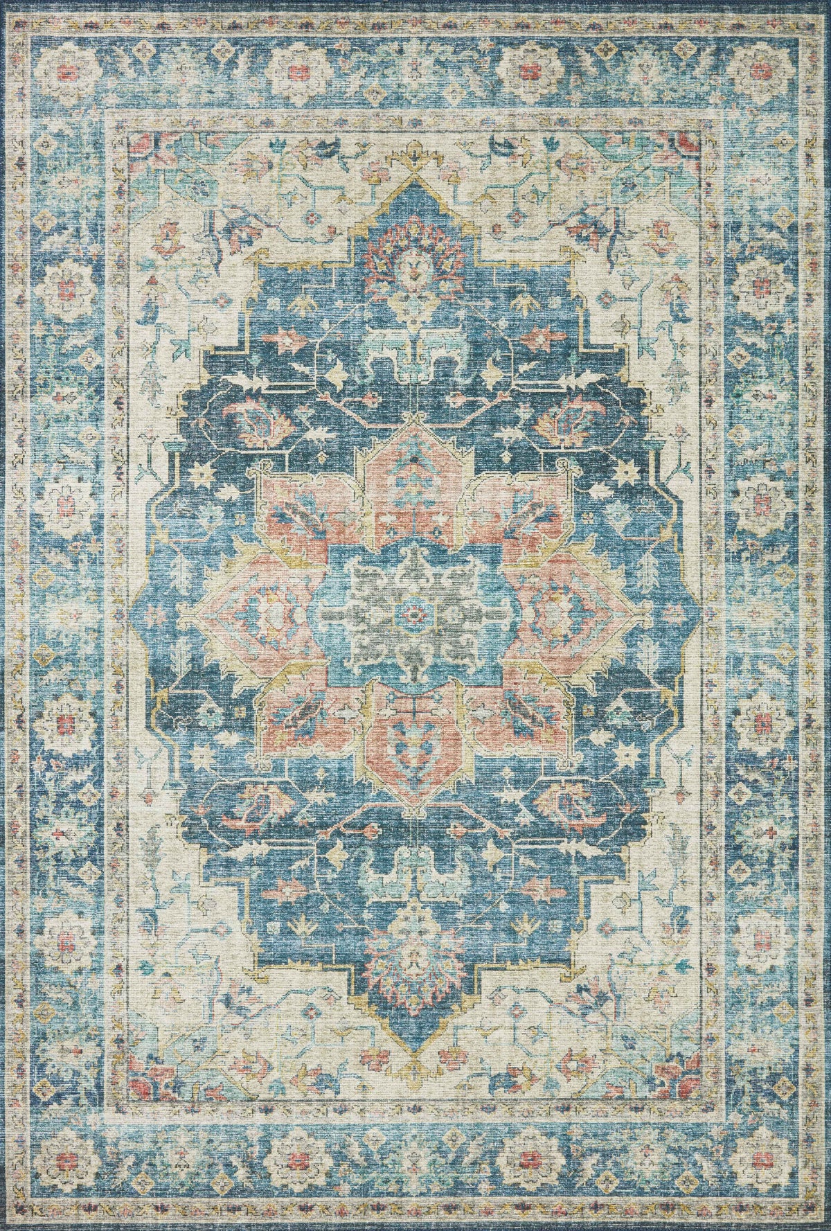 Skye Ocean / Multi — a Loloi rug at Laurie Yapp Home.