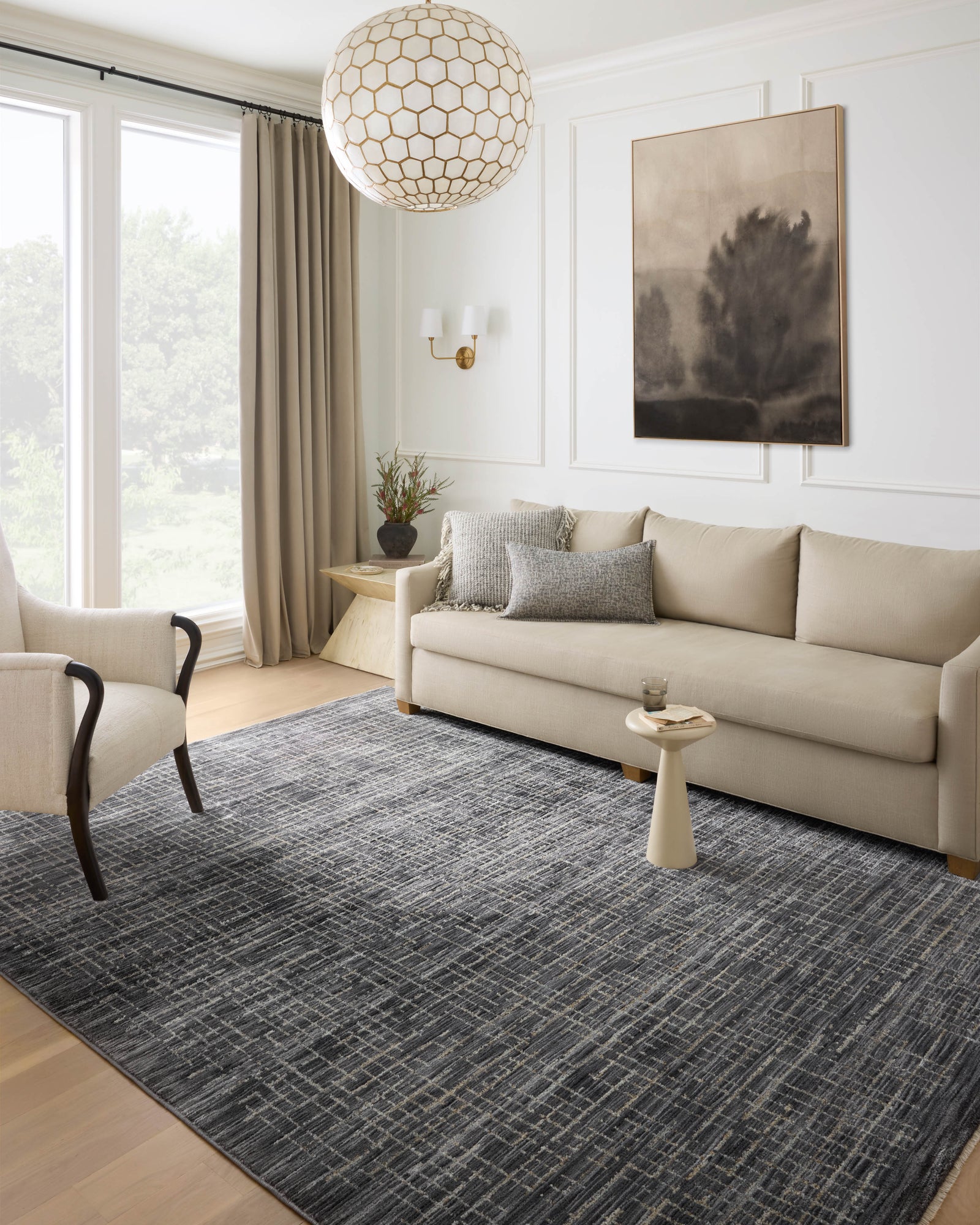 Soho Onyx / Silver — a Loloi rug at Laurie Yapp Home.