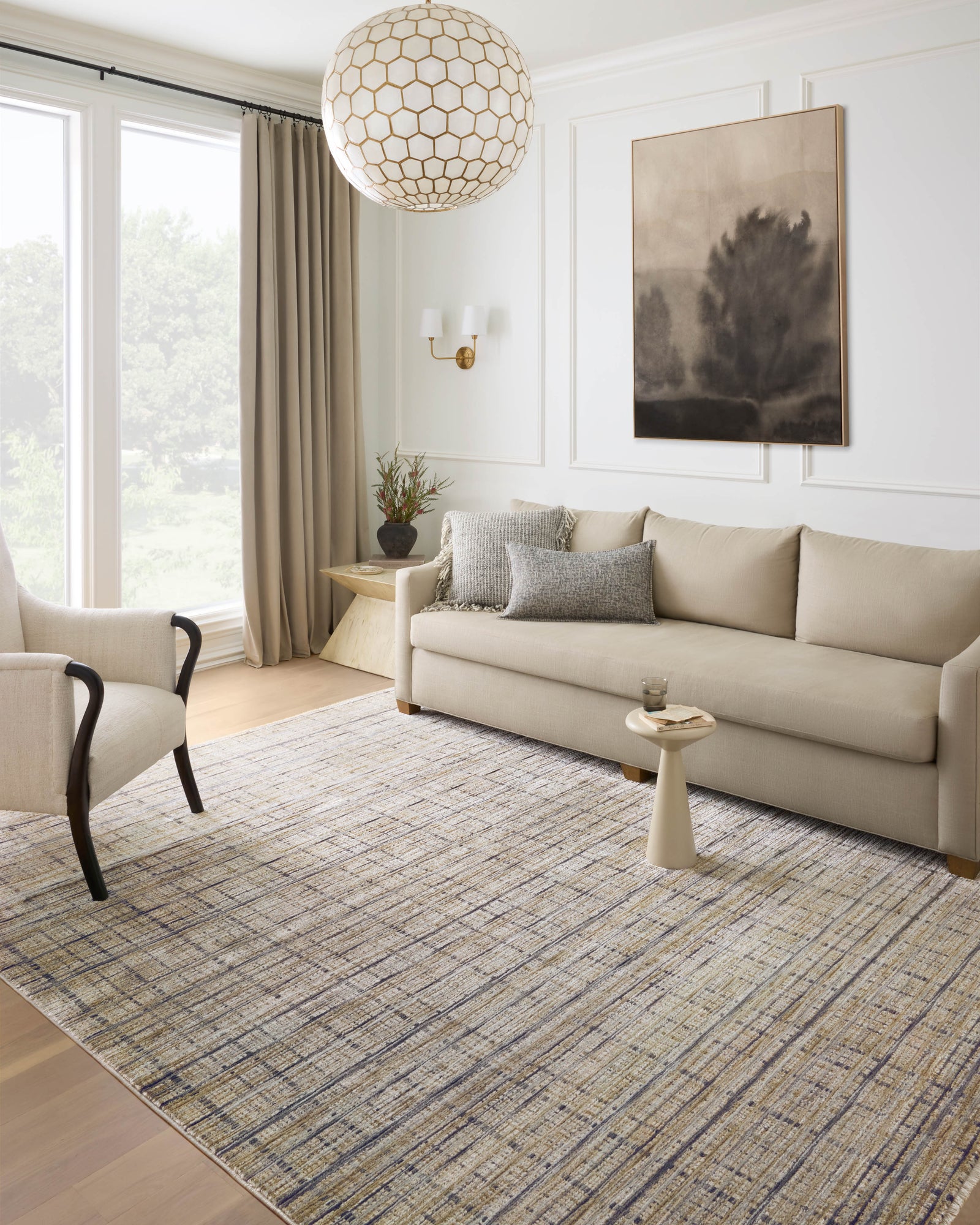 Soho Pebble / Charcoal — a Loloi rug at Laurie Yapp Home.