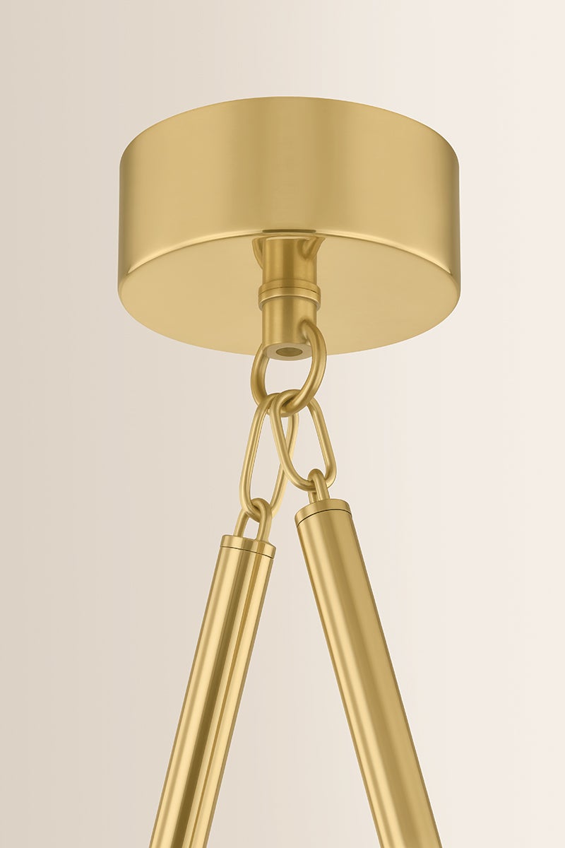 Solara Pendant — a Corbett pendant for kitchens, entries, and dining rooms at Laurie Yapp Home.