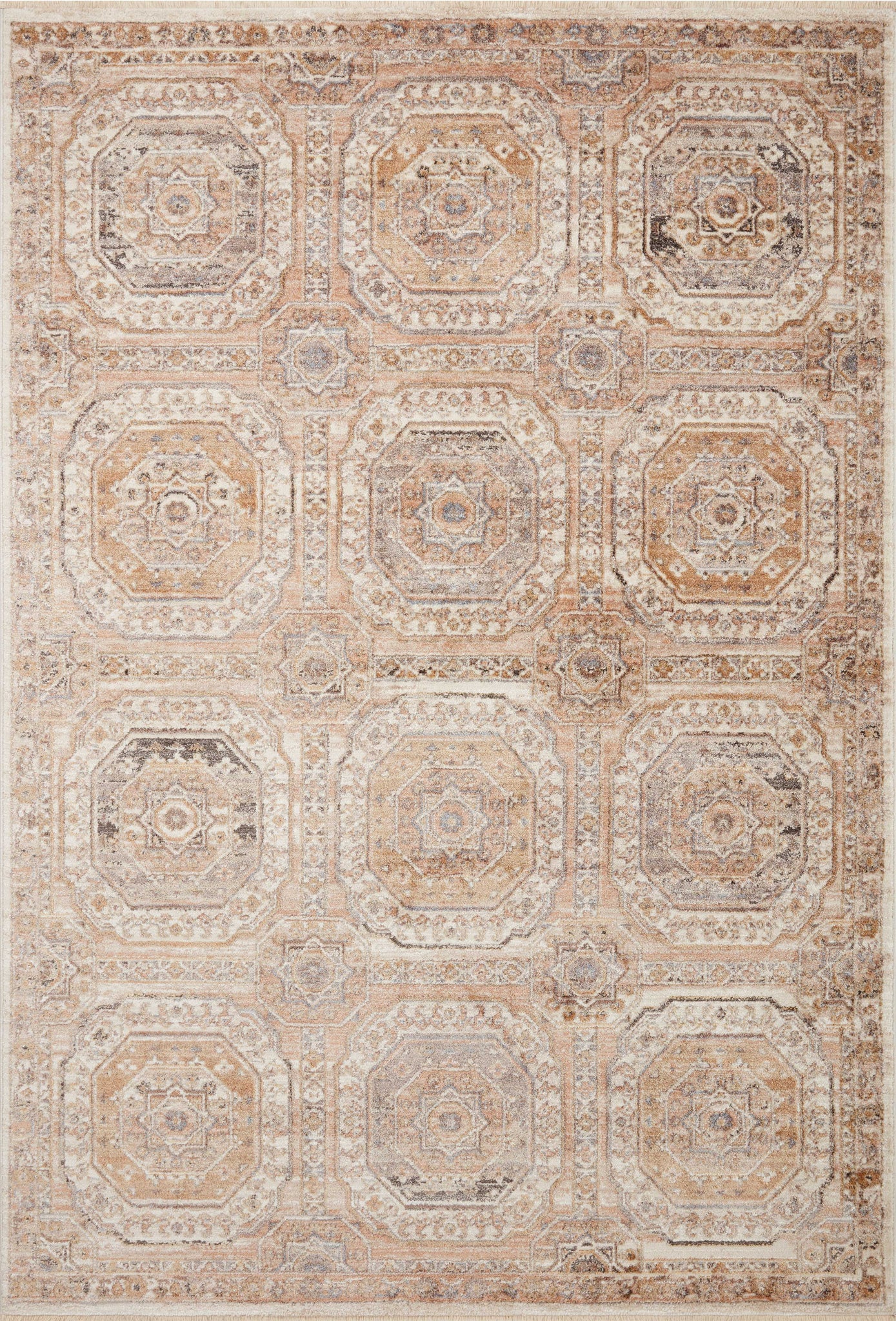 Sonnet Apricot / Multi — a Loloi rug at Laurie Yapp Home.