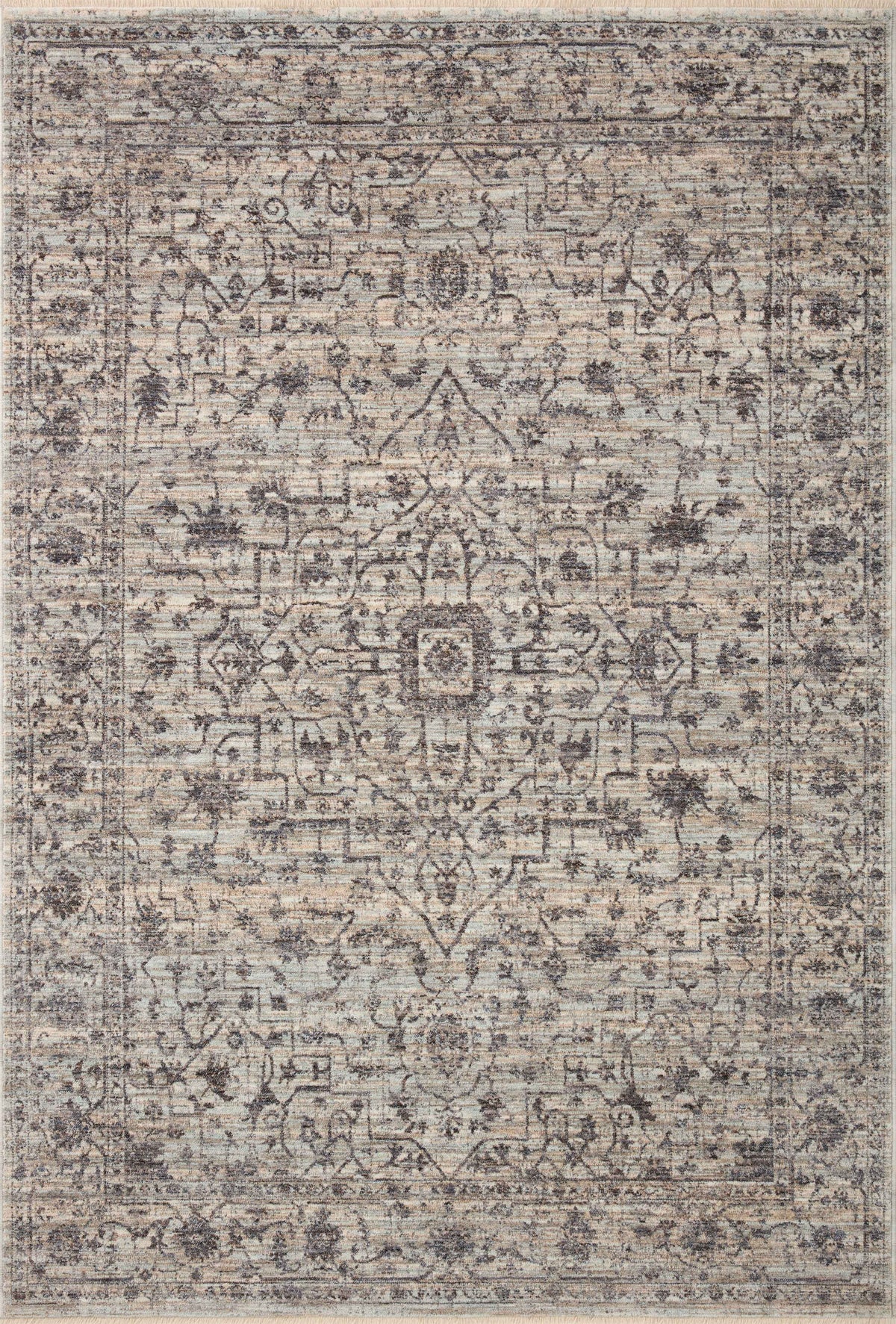 Sorrento Mist / Charcoal — a Loloi rug at Laurie Yapp Home.