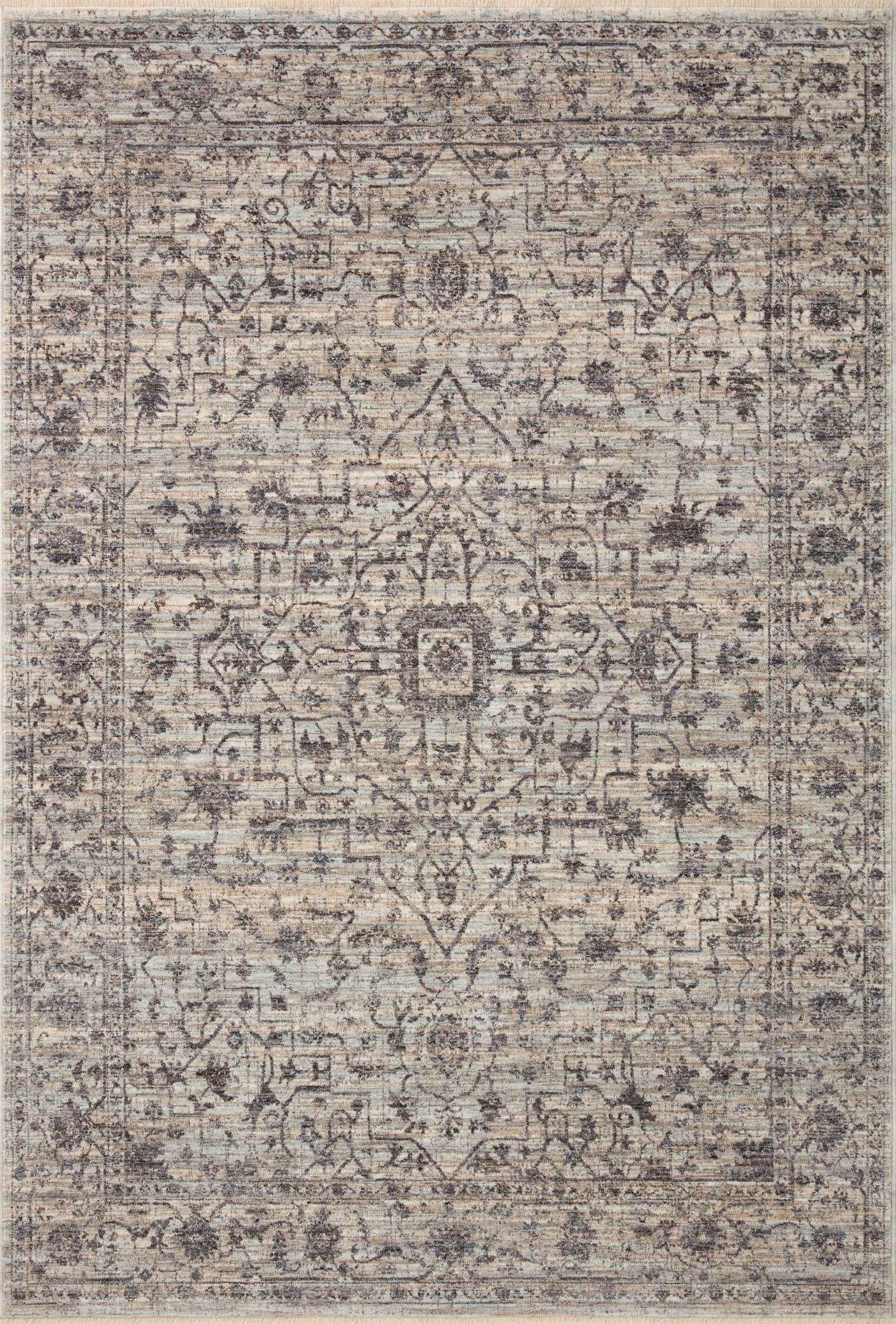 Sorrento Mist / Charcoal — a Loloi rug at Laurie Yapp Home.