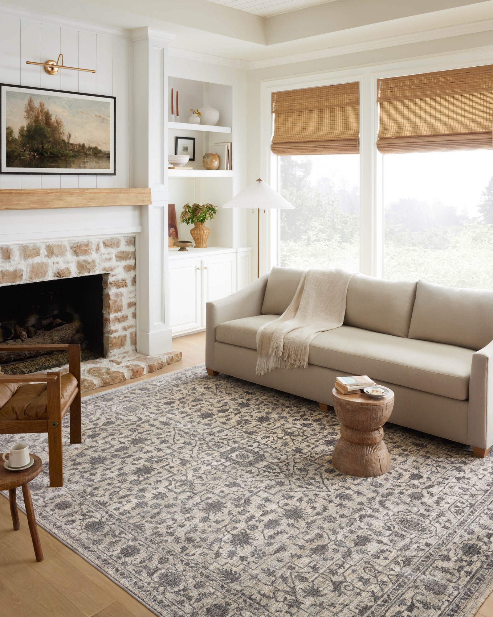 Sorrento Mist / Charcoal — a Loloi rug at Laurie Yapp Home.