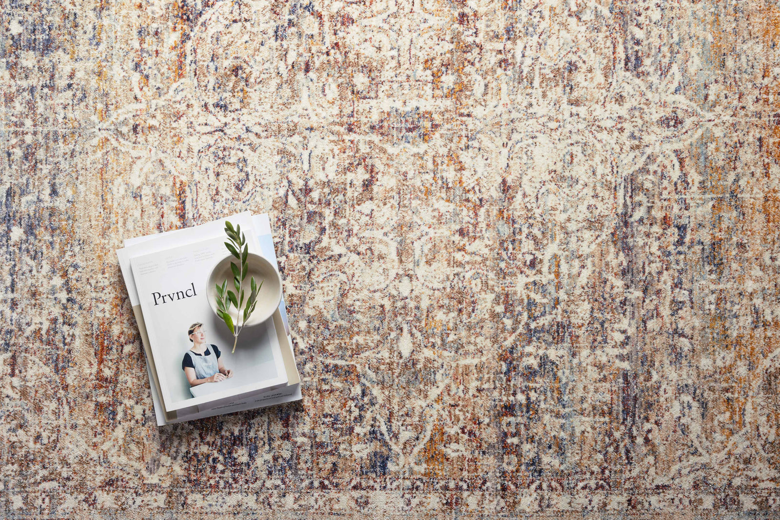 Sorrento Natural / Multi — a Loloi rug at Laurie Yapp Home.