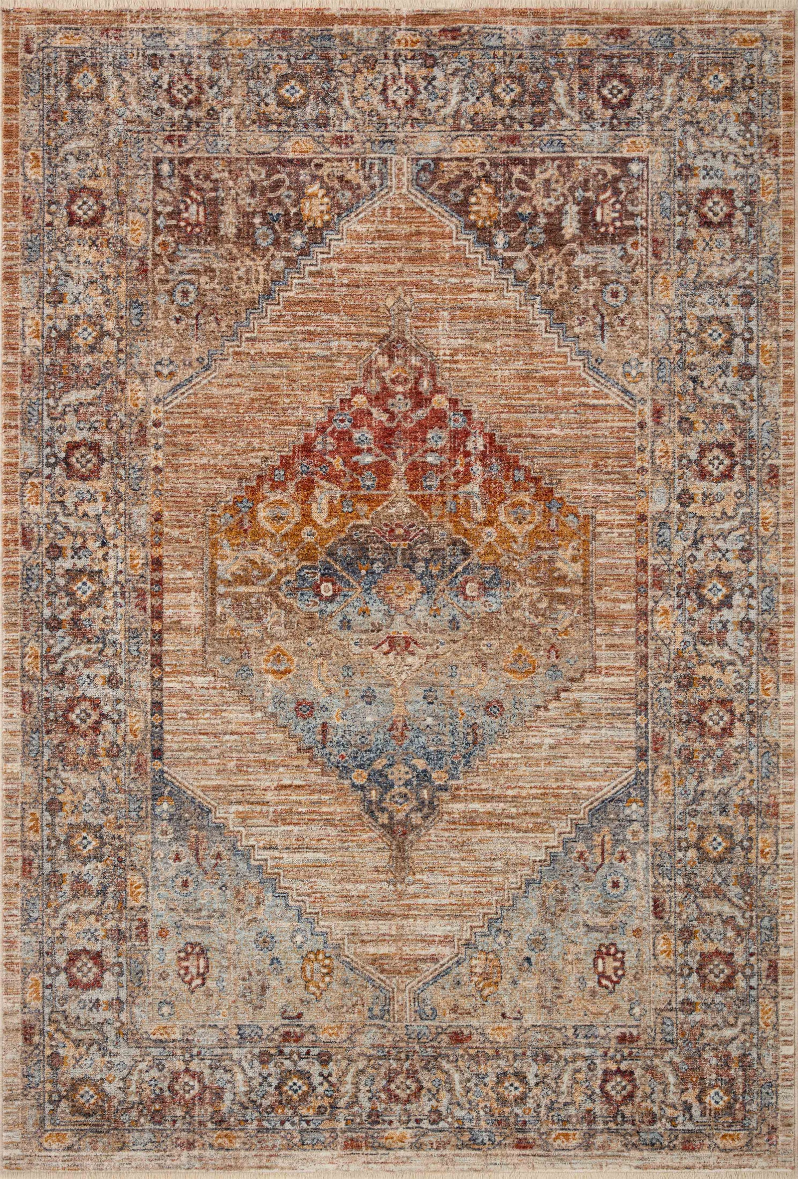 Sorrento Multi / Sunset — a Loloi rug at Laurie Yapp Home.