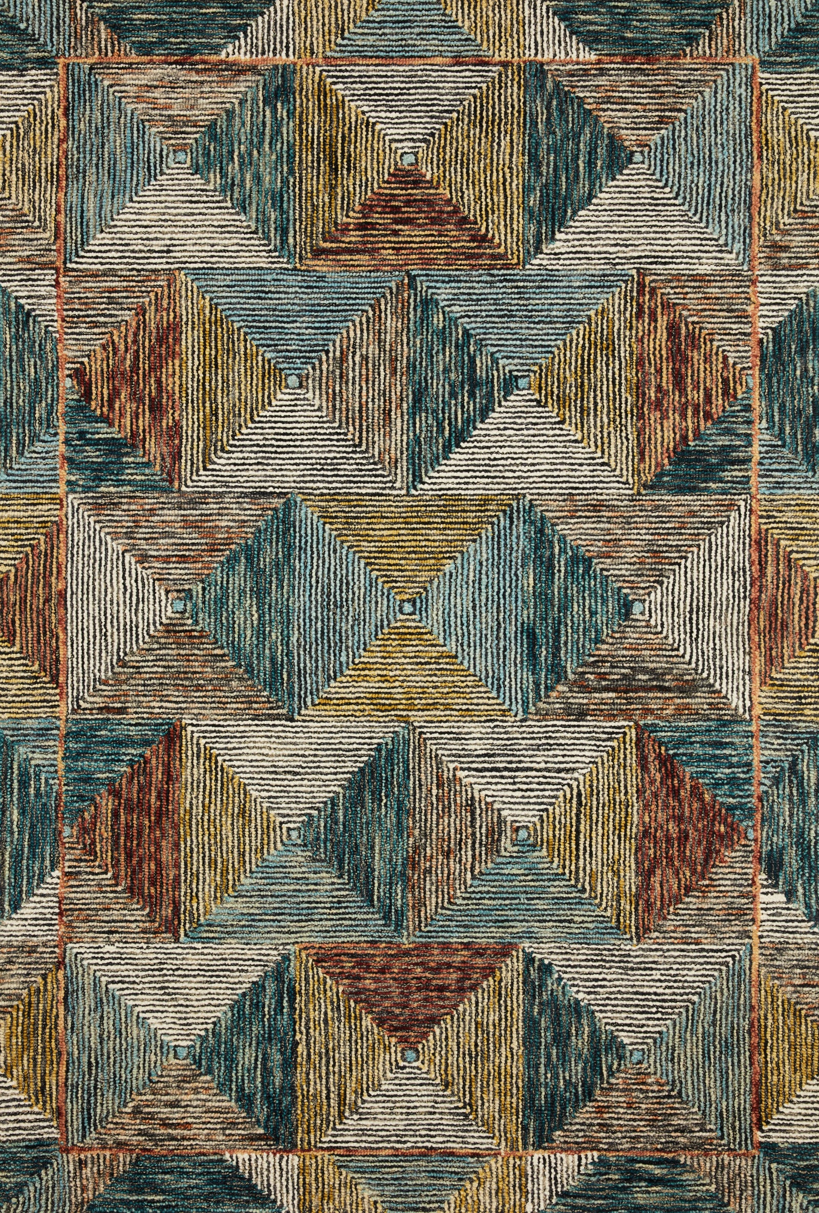 Spectrum Lagoon / Spice — a Loloi rug at Laurie Yapp Home.