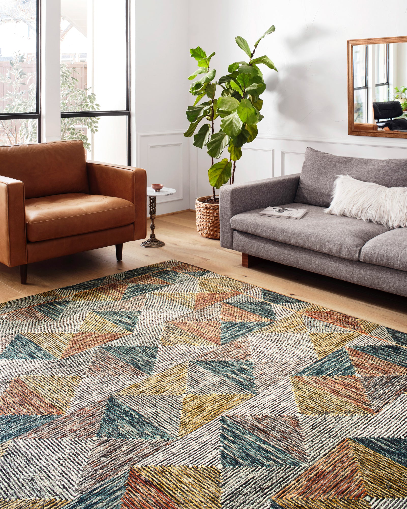 Spectrum Lagoon / Spice — a Loloi rug at Laurie Yapp Home.