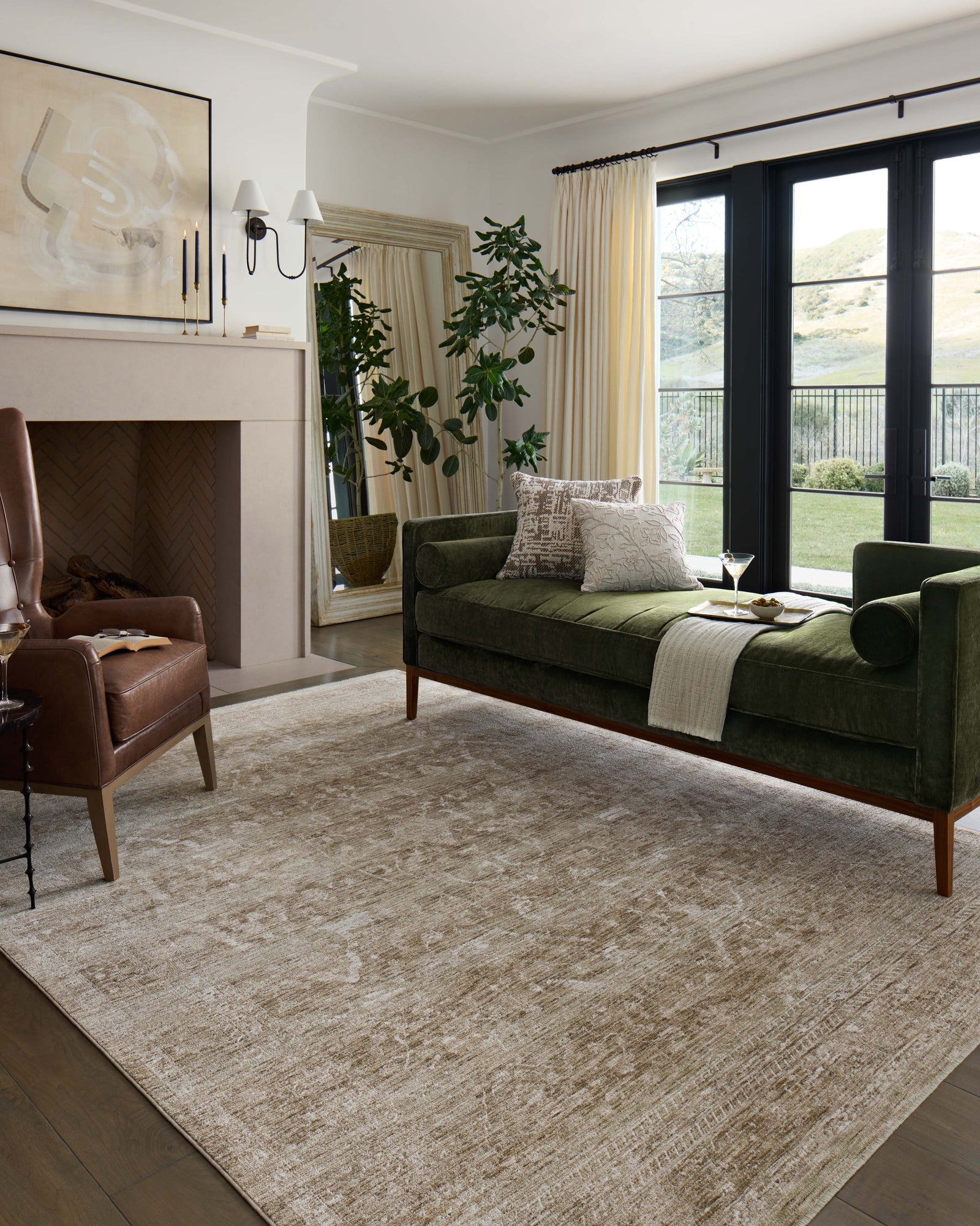 Tabitha Sage / Ivory — a Loloi rug at Laurie Yapp Home.