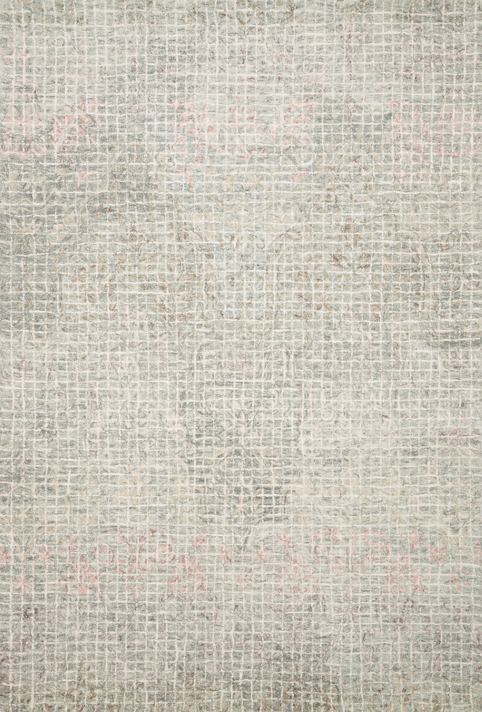 Tatum Grey / Blush — a Loloi rug at Laurie Yapp Home.