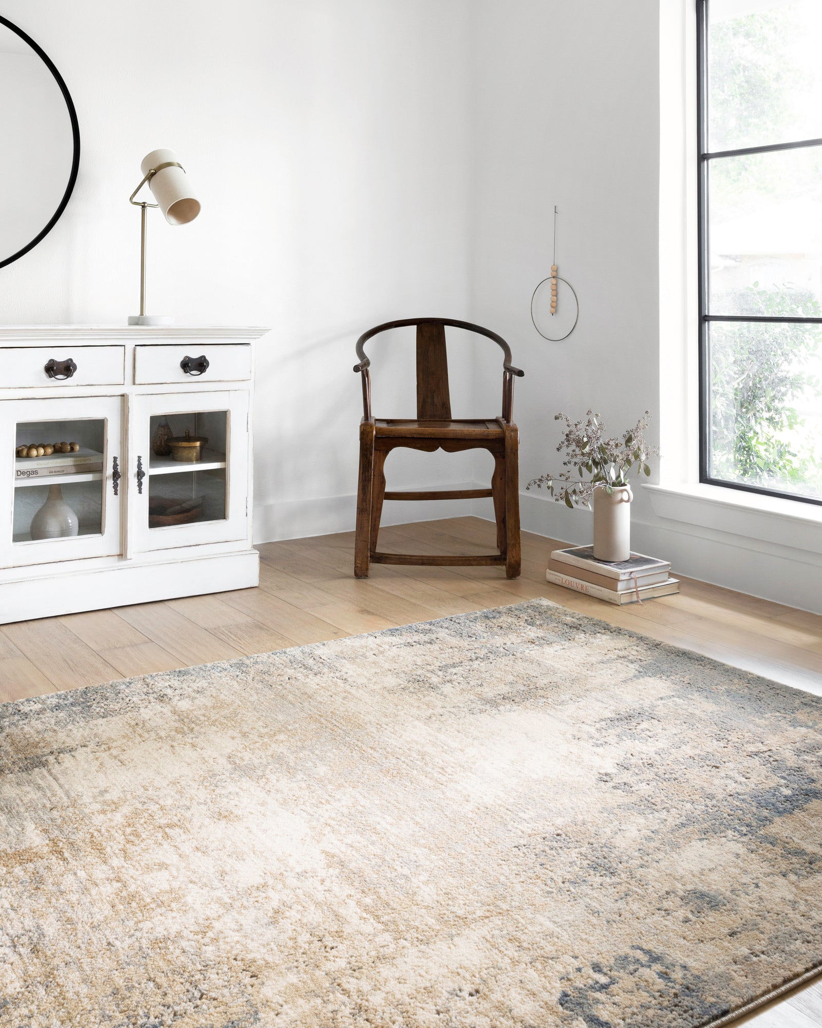 Teagan Ivory / Mist — a Loloi rug at Laurie Yapp Home.