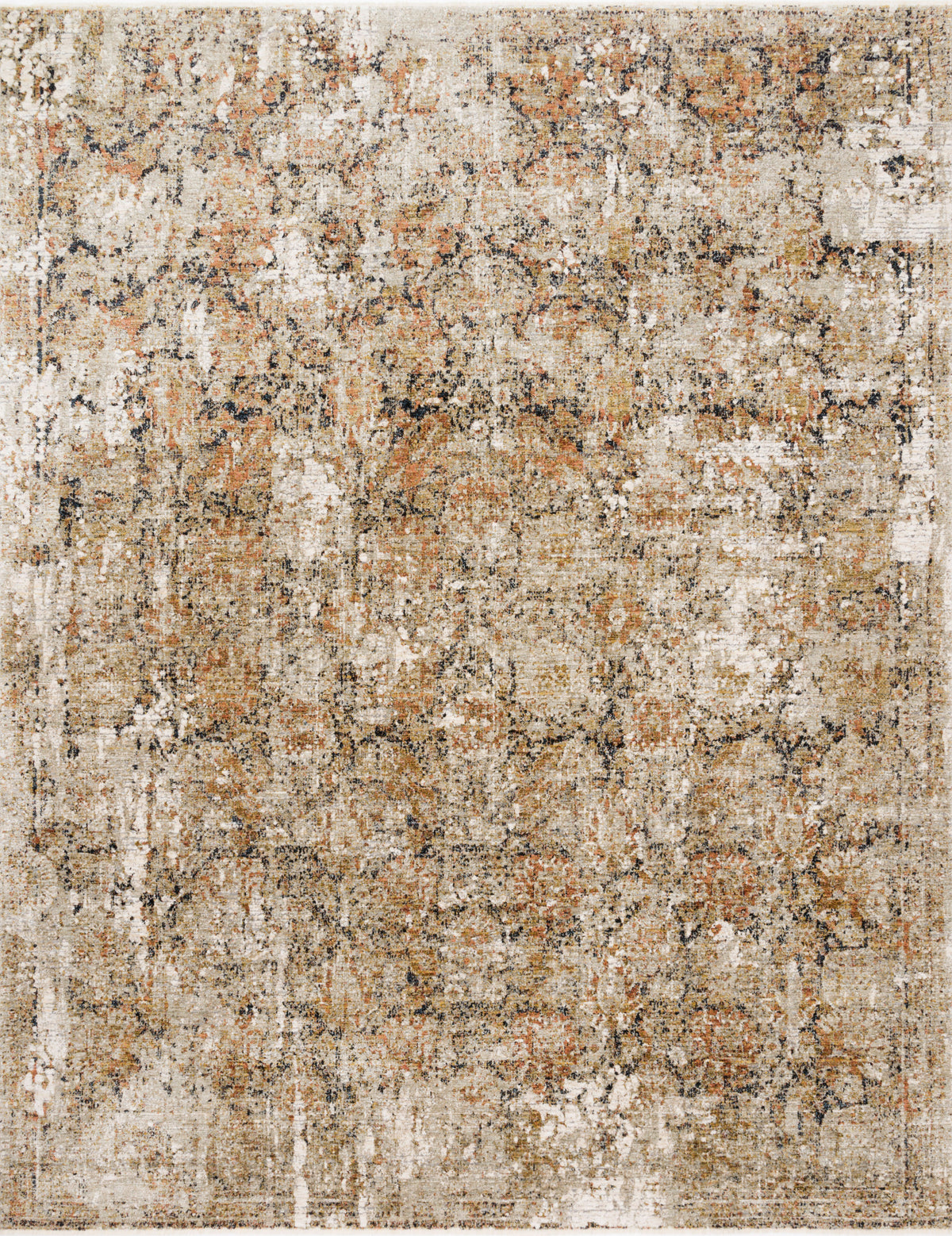 Theia Taupe / Gold — a Loloi rug at Laurie Yapp Home.