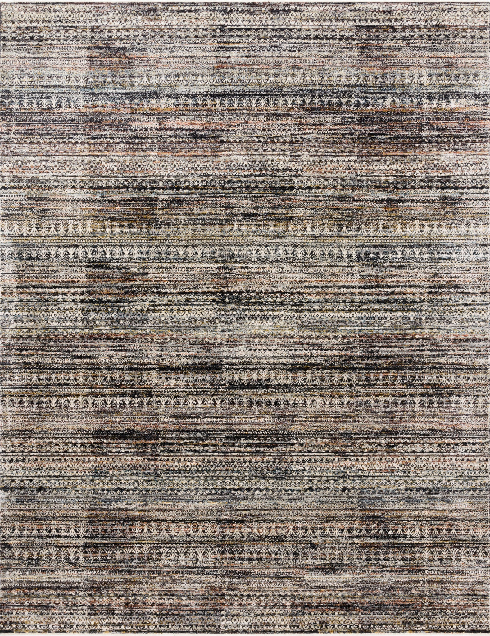 Theia Grey / Multi — a Loloi rug at Laurie Yapp Home.