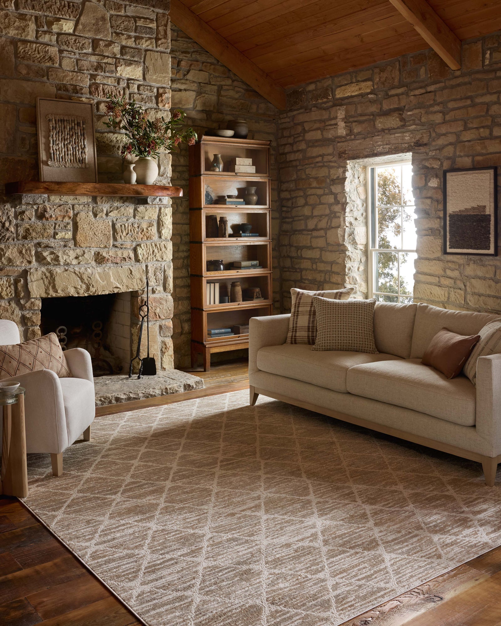 Townes Pebble / Beige — a Loloi rug at Laurie Yapp Home.