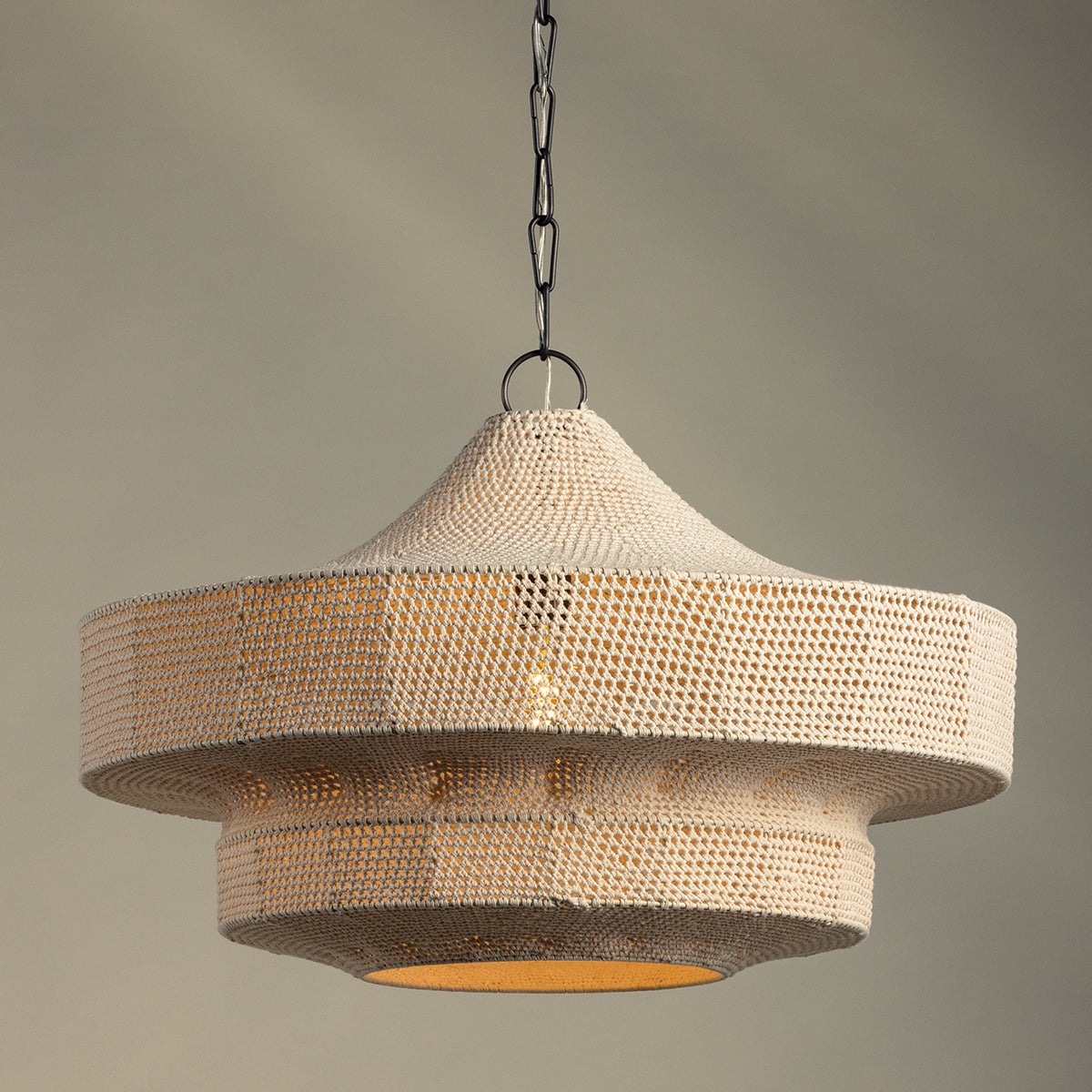 Thurso Pendant 30" — a Troy pendant for kitchens, entries, and dining rooms at Laurie Yapp Home.
